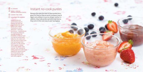 Cover image : Top 100 Baby Purees: 100 Quick and Easy Meals for a Healthy and Happy Baby