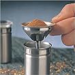 Stainless Steel Funnel - For Filling Narrow Jars and Bottles, 1 pc,(Frontier)