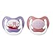 Dr. Brown's PreVent Design Pacifier, Girls, Stage 2,  6-12 Months