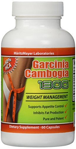 Garcinia Cambogia 1300, 60 Veggie Capsules, 60% HCA Extract Supports Appetite Control Garcinia Cambogia 1300, 60 Veggie Capsules, 60% HCA Extract Supports Appetite Control