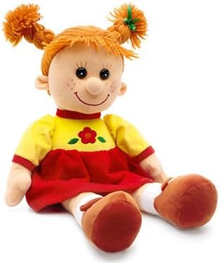 Soft Russian Speaking Doll Maya in a bright dress