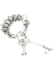 Low Luv by Erin Wasson Key Tube Silver Bracelet