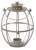 Antique Oval Lantern - Rustic