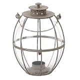 Antique Oval Lantern - Rustic