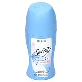 Secret Original Anti-Perspirant/Deodorant, Roll-On,  2.2 fl-Ounces (Pack of 4)