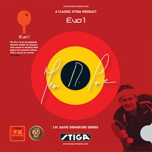 STIGA J.M.S. Evo 1 Table Tennis Rubber