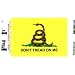 Gadsden Heavy Duty Vinyl Bumper Sticker (3 x 5 Inches)