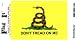 Gadsden Heavy Duty Vinyl Bumper Sticker (3 x 5 Inches)