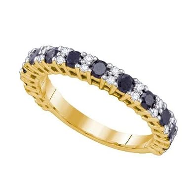 Cheap Girls Jewelry 1.09CTW BLACK DIAMOND FASHION BAND For Sale