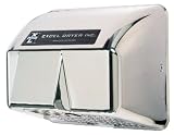 Excel Dryer HO-IC Cast Cover Series Hands Off Automatic Sensor Surface Mounted Hand Dryer - Chrome Plated