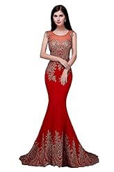 Sleeveless Chiffon/Tulle Summer  Applique Evening Dress/Prom Dress/Party Dress/Wedding Dress  With Rhinestones