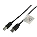 Hama - C�ble USB 2.0 certifi�.  A m�le / B m�le 3.00m