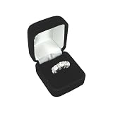 Black Velvet Ring Box