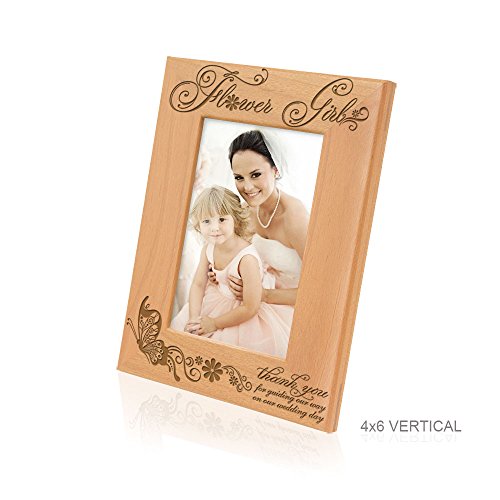 Kate Posh - Flower Girl - Thank you for guiding our way on our wedding day - Picture Frame (4x6 Vertical)