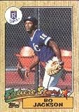 1987 Topps Bo Jackson Rookie Baseball Card #170 - Shipped In Protective Display Case!