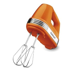 Cuisinart HM-50OR Power Advantage 5-Speed Hand Mixer, OrangeCuisinart HM-50 Power Advantage 5-Speed Hand Mixer