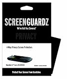 ScreenGuardZ 4-Way Privacy Screen Protector for Blackberry Curve 8520;Curve ....