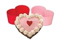 Tovolo Silicone Heart Cupcake Molds, Set of 8