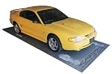 Carpad Extended 22-by-9-Foot Garage Floor Protector, Silver #122092