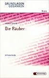 Die R�uber. Grundlagen und Gedanken