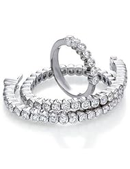 6.0ct Diamond Tennis Bracelet Round Link 14k Gold