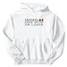 Sweatshirt White Elegant Flag 