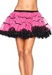 Layered Satin Striped Tulle Petticoat