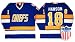 Charlestown Chiefs Road Blue Replica #18 Jeff Hanson Throwback Jersey