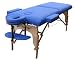 BestMassage Blue 2 Fold Massage Table With Free Carry Case