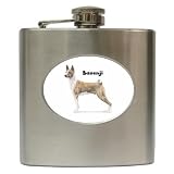 Basenji Hip Flask (6 oz)