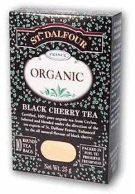 St. Dalfour - Black Tea, Black Cherry 25 Ct by St. Dalfour