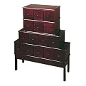 Apothecary Audio Storage- 15-Drawer(Cherry)