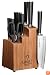 Ginsu 7112 Chikara 12-Piece Stainless Steel Knife Set with Block