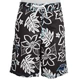 Carolina Panthers GIII NFL Hawaiian Print Swim Trunks