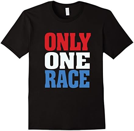 Men's ONLY ONE RACE (Human) PEACE RISE LOVE ABOVE HATE T-Shirt XL Black