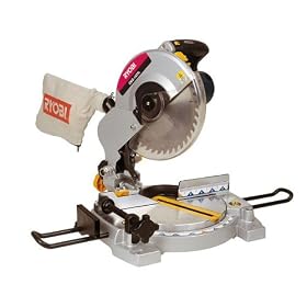 Ryobi EMS-1425L Laser Compound Mitre Saw 1400w 250mm 230v