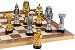 Ancient Egyptian Royalty Chess set King Tut and Queen Ankhesanamum