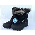 Women's Skills 100% Waterproof Winter Snow Walking Boots Lace Black