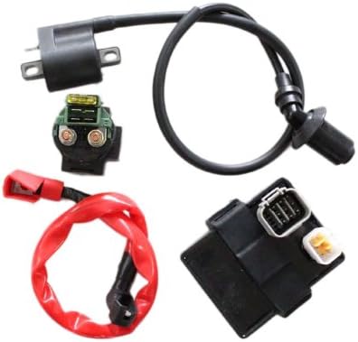 New Pack of Cfmoto 500cc Cf500 Cf Moto 500 Genuine Starter Solenoid Relay with Cable and CDI and Ignition Coil Kits
