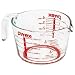 Pyrex Accents 4-Cup Measuring Cup with Lid- Red
