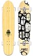 Arbor HYBRID BAMBOO Street Complete Skateboard with Multi-Face Graphic