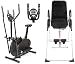 GYM MASTER Gym Package: EXERCISE BIKE - Cross Trainer 2 In 1+ INVERSION TABLE - Great Cardio And Fitness Workout /Delivery-UK ONLY