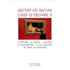 Qu'est-ce qu'un chef d'oeuvre