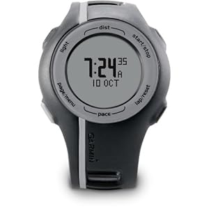 Garmin Forerunner 110 GPS-Enabled Unisex Sport Watch (Black)