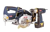 Ryobi CCK-18/3-1 Cordless Hammer Drill, Jigsaw & Circular Saw 18v