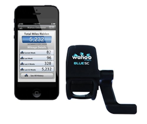 Wahoo Fitness Blue SC Cycling Speed & Cadence Sensor for iPod/iPhone