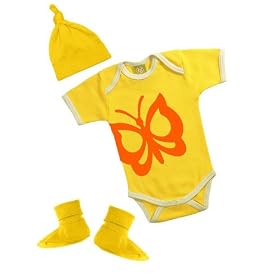 Happy Print Welcome Baby Giftset - Positively Organic