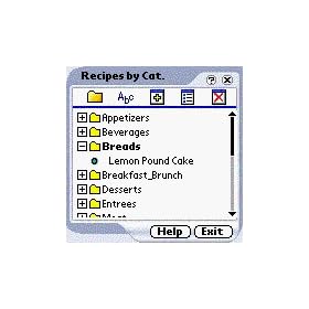 Cookbook for Palm OS downloadable Software