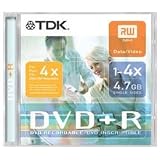 Review TDK 1008328 / TDK - 1 x DVD+R 4.7 GB 8x - jewel case - storage media