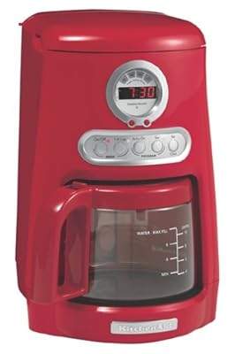 KitchenAid KCM511ER 10-Cup Programmable Coffeemaker, Empire Red